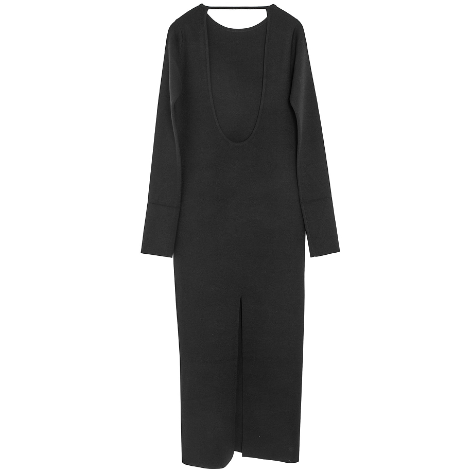 Платье AURALEE WOOL STRETCH DOUBLE FACE KNIT DRESS в интернет-магазине Peak Conceptwww.peakstore.ru - 8 фото