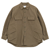 Куртка-рубашка POLIQUANT THE DEFORMED FATIGUE RIPSTOP SHIRT JACKET Olive Drab
