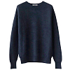 Джемпер AURALEE BABY SURI ALPACA SHEER KNIT P/O NAVY