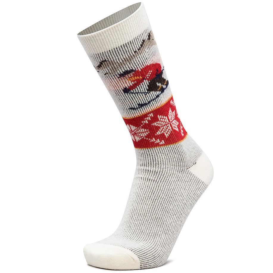 Носки ANONYMOUS ISM WOOL SKI JQ CREW OFF WHITE - 2 фото Носки ANONYMOUS ISM WOOL SKI JQ CREW в интернет магазине Peakwww.peakstore.ru - 2 фото