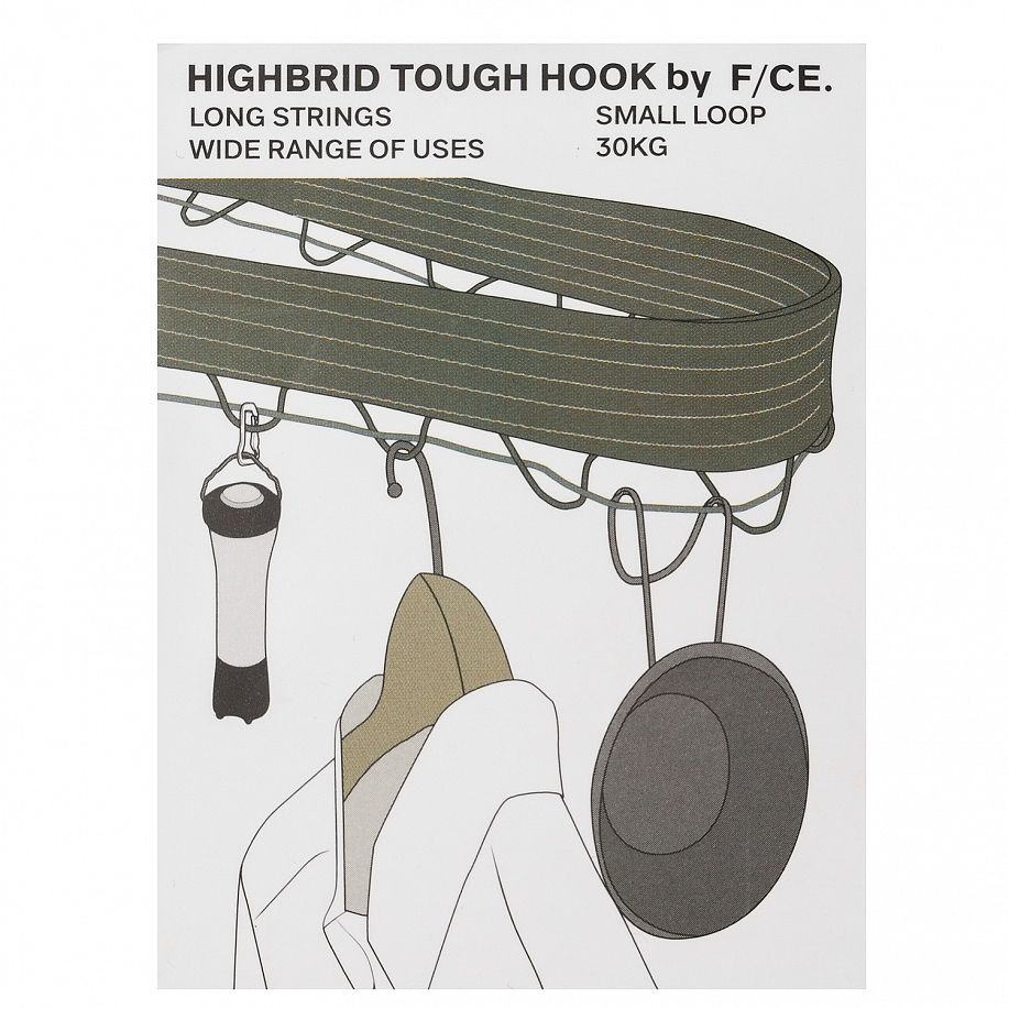 Ремень F/CE x TIGHTBOOTH TOUGH HOOK - 4 фото Ремень F/CE x TIGHTBOOTH TOUGH HOOK в интернет магазине Peakwww.peakstore.ru - 4 фото