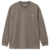 Лонгслив CARHARTT WIP L/S AMERICAN SCRIPT T-SHIRT TEIDE