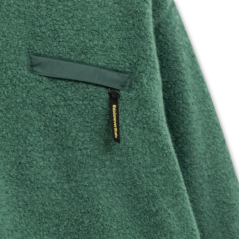 Ветровка THISISNEVERTHAT GORETEX WINDSTOPPER WOOL FLEECE CREWNECK - 14 фото Ветровка THISISNEVERTHAT GORETEX WINDSTOPPER WOOL FLEECE CREWNECK в интернет магазине Peakwww.peakstore.ru - 14 фото
