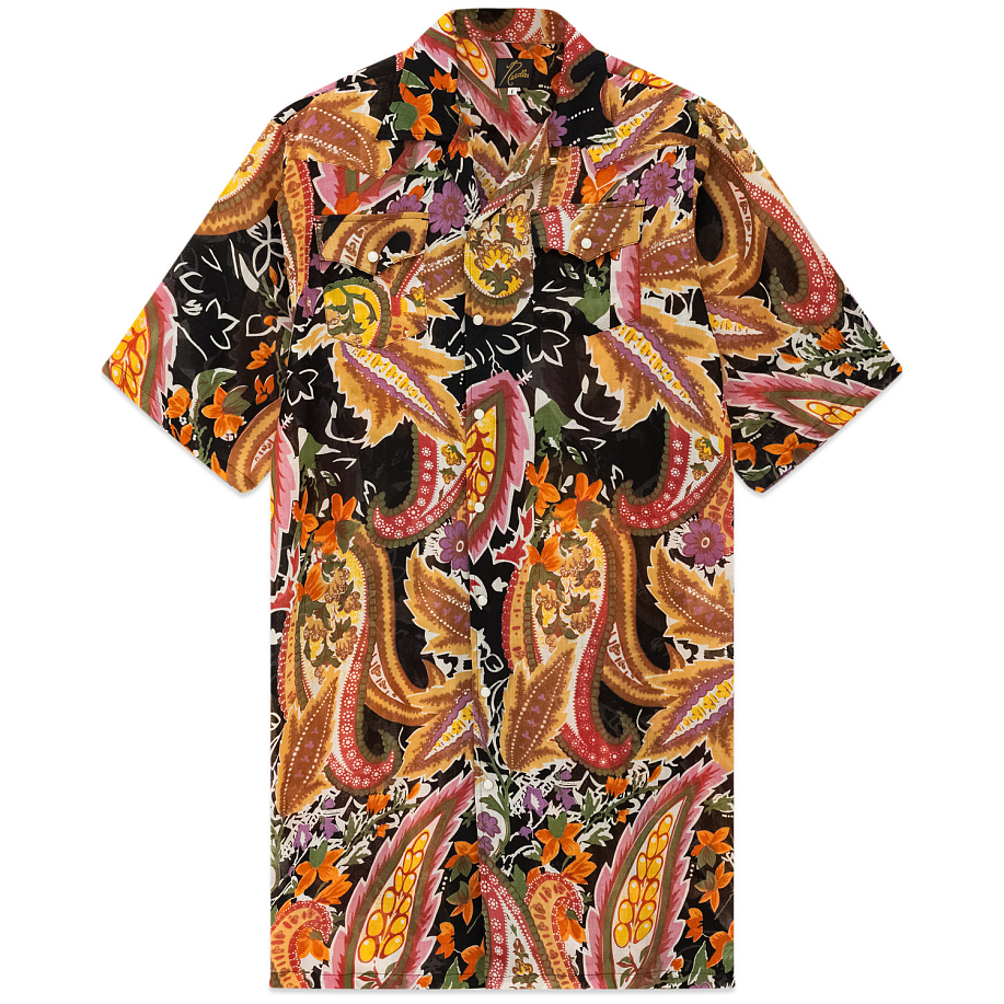 Платье NEEDLES WESTERN SHIRT DRESS - PRINTED COTTON LAWN в интернет магазине Peakwww.peakstore.ru - 1 фото