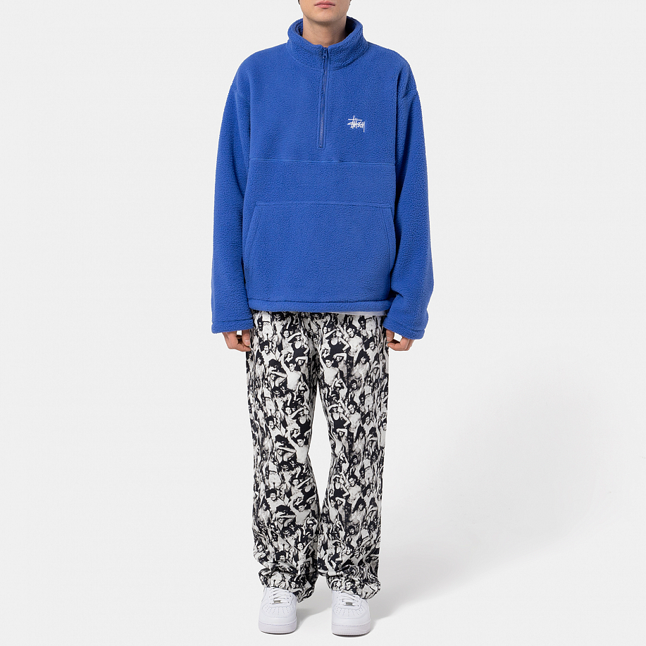 Толстовка STUSSY HALF ZIP MOCK NECK в интернет-магазине Peak Conceptwww.peakstore.ru - 3 фото