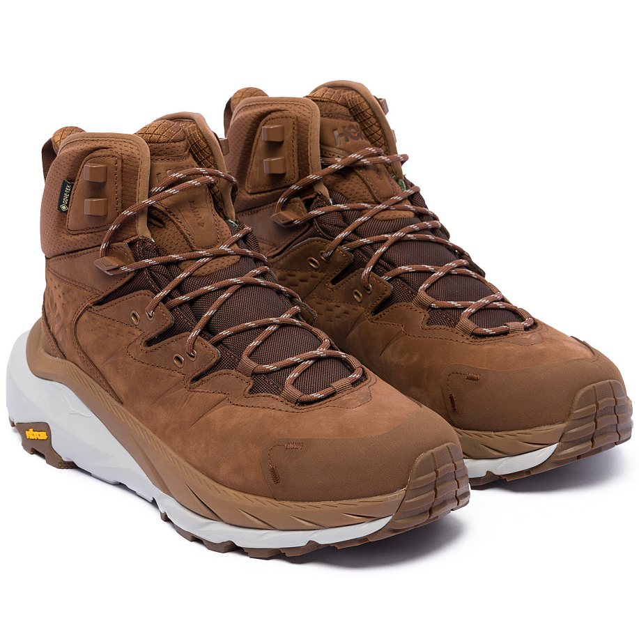 Кроссовки HOKA KAHA 2 GTX DARK BROWN / HARBOR MIST - 4 фото Кроссовки HOKA KAHA 2 GTX в интернет магазине Peakwww.peakstore.ru - 4 фото