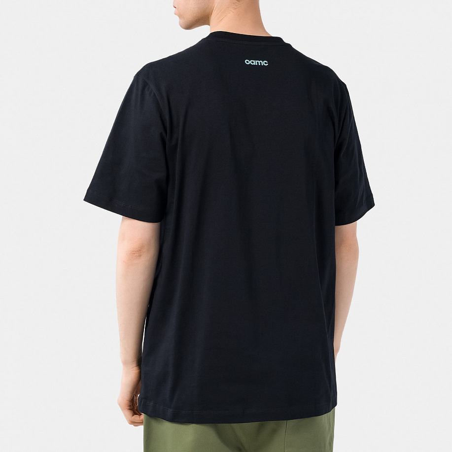 Футболка OAMC CELSIAN T-SHIRT BLACK - 3 фото Футболка OAMC CELSIAN T-SHIRT в интернет магазине Peakwww.peakstore.ru - 3 фото
