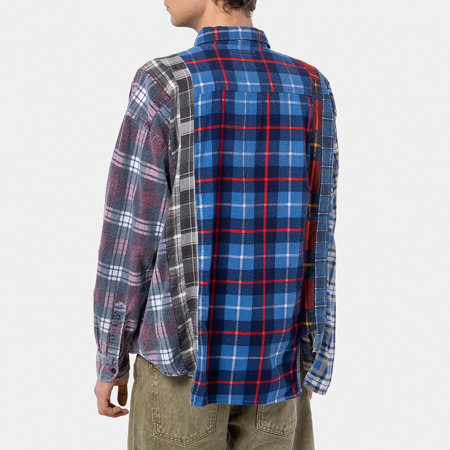 Рубашка NEEDLES 7 CUTS WIDE SHIRT - 3 фото Рубашка NEEDLES 7 CUTS WIDE SHIRT в интернет магазине Peakwww.peakstore.ru - 3 фото