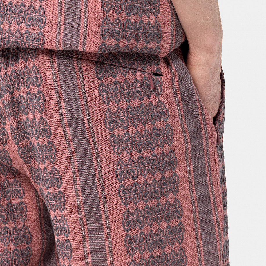 Шорты NEEDLES BASKETBALL SHORT - PAPILLON STRIPE в интернет магазине Peakwww.peakstore.ru - 6 фото