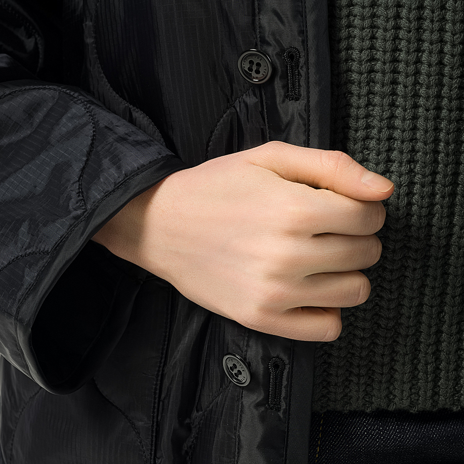 ПАЛЬТО HYKE QUILTED LINER COAT в интернет-магазине Peak Conceptwww.peakstore.ru - 7 фото