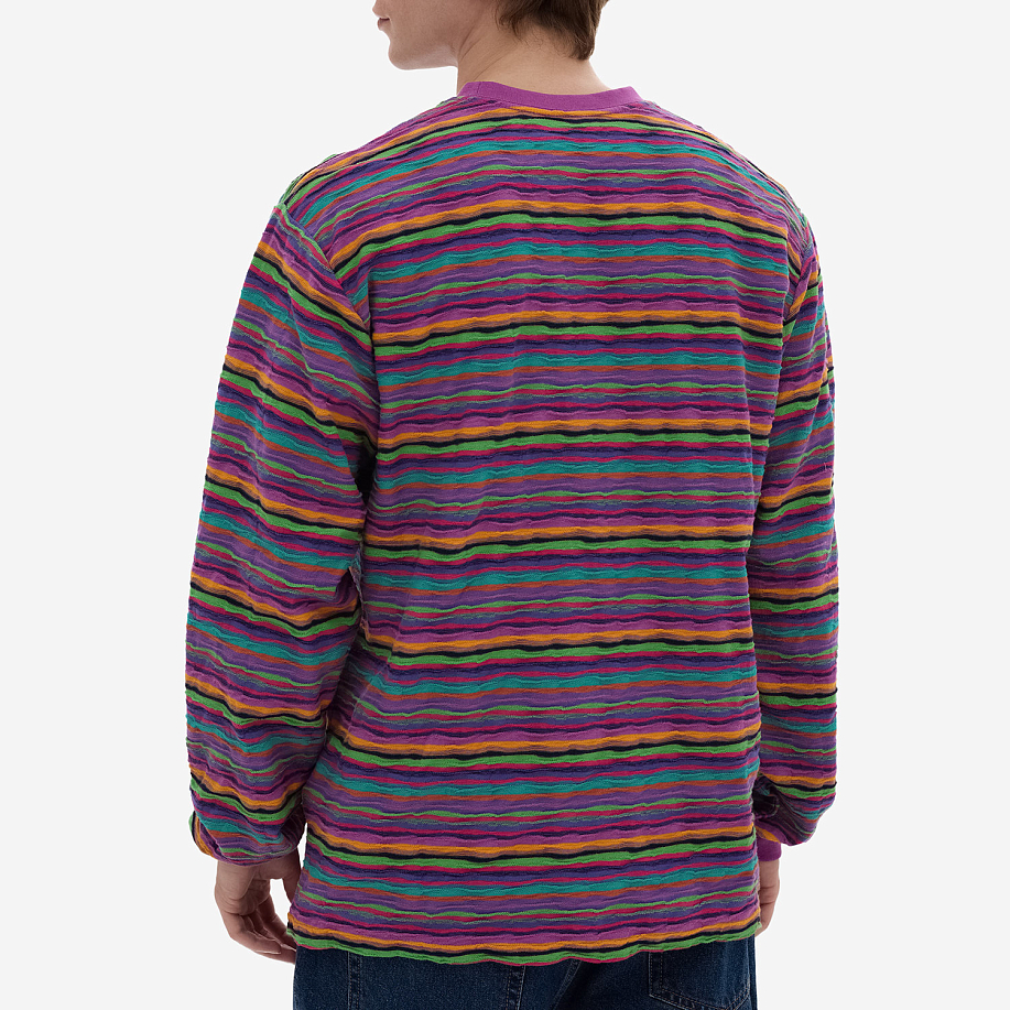 Лонгслив THISISNEVERTHAT WAVE JACQUARD L/S TEE в интернет магазине Peakwww.peakstore.ru - 5 фото