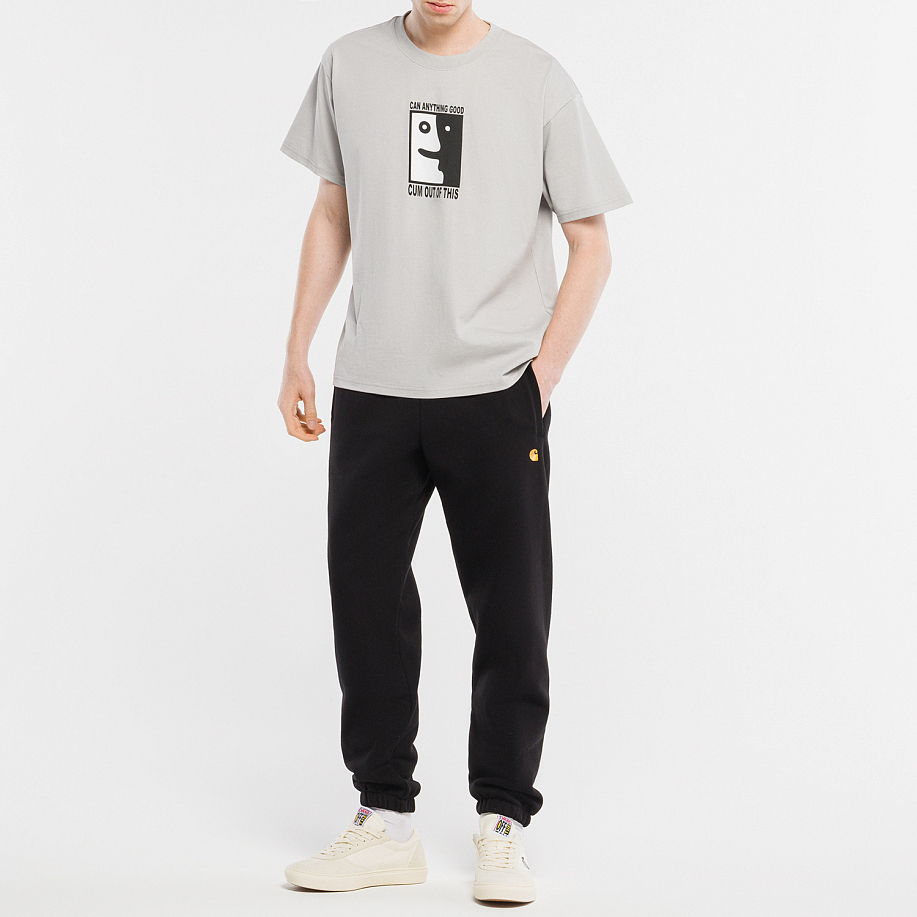 Спортивные брюки CARHARTT WIP CHASE SWEAT PANT BLACK / GOLD - 4 фото Спортивные брюки CARHARTT WIP CHASE SWEAT PANT в интернет магазине Peakwww.peakstore.ru - 4 фото