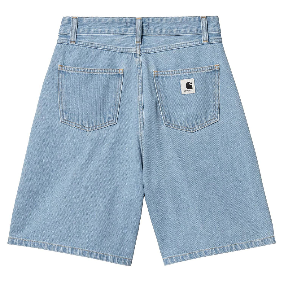 Джинсовые шорты CARHARTT WIP W ALTA SHORT BLUE (STONE BLEACHED) - 2 фото Джинсовые шорты CARHARTT WIP W ALTA SHORT в интернет магазине Peakwww.peakstore.ru - 2 фото