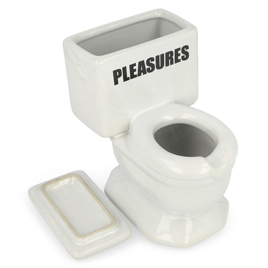 Пепельница PLEASURES TOILET ASHTRAY White - 2 фото Пепельница PLEASURES TOILET ASHTRAY в интернет магазине Peakwww.peakstore.ru - 2 фото
