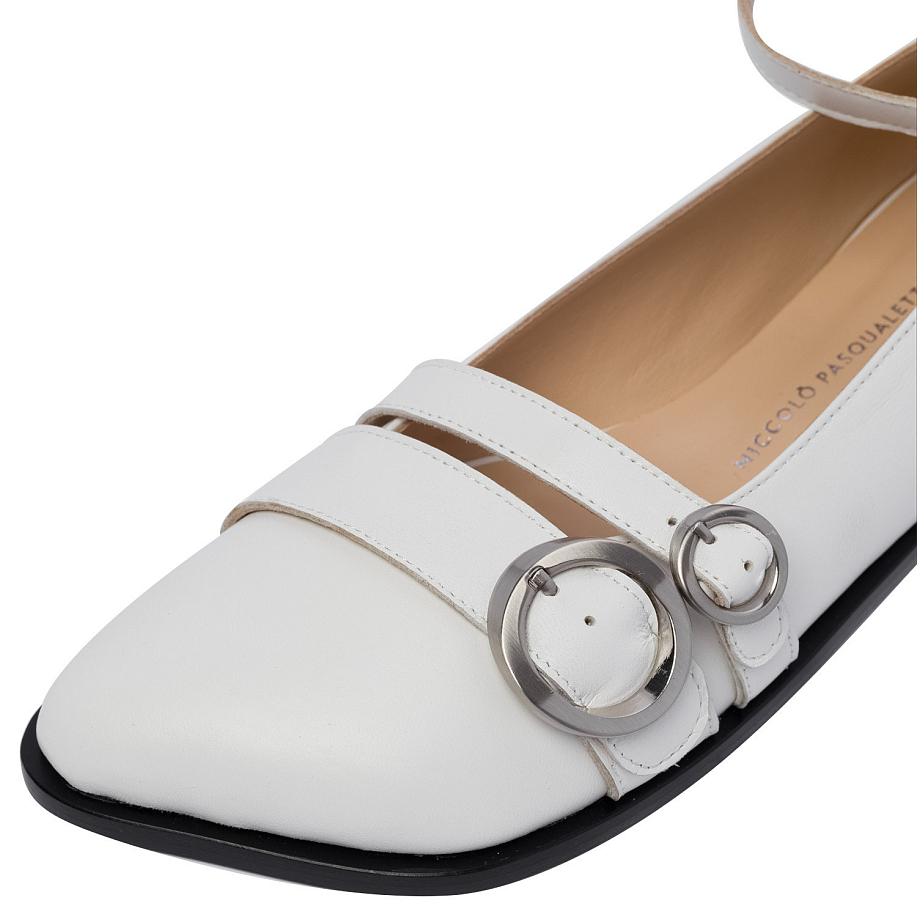 Балетки Niccolo Pasqualetti OBLIQUA BUCKLE FLATS в интернет магазине Peakwww.peakstore.ru - 29 фото