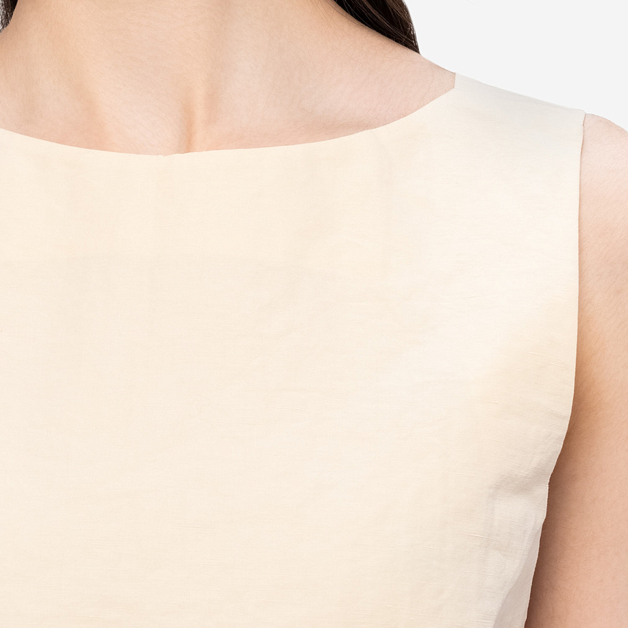 Майка AURALEE HIGH DENSITY FINX LINEN WEATHER TANK в интернет-магазине Peak Conceptwww.peakstore.ru - 5 фото