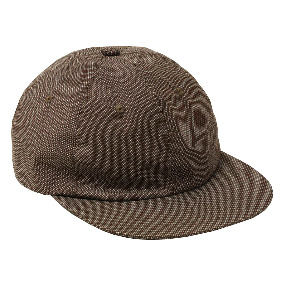 Кепка VOWELS SILK CHECKERED CAP BROWN - 1 фото Кепка VOWELS SILK CHECKERED CAP в интернет магазине Peakwww.peakstore.ru - 1 фото