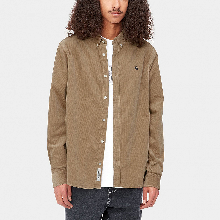 Рубашка CARHARTT WIP L/S MADISON FINE CORD SHIRT - 5 фото Рубашка CARHARTT WIP L/S MADISON FINE CORD SHIRT в интернет магазине Peakwww.peakstore.ru - 5 фото