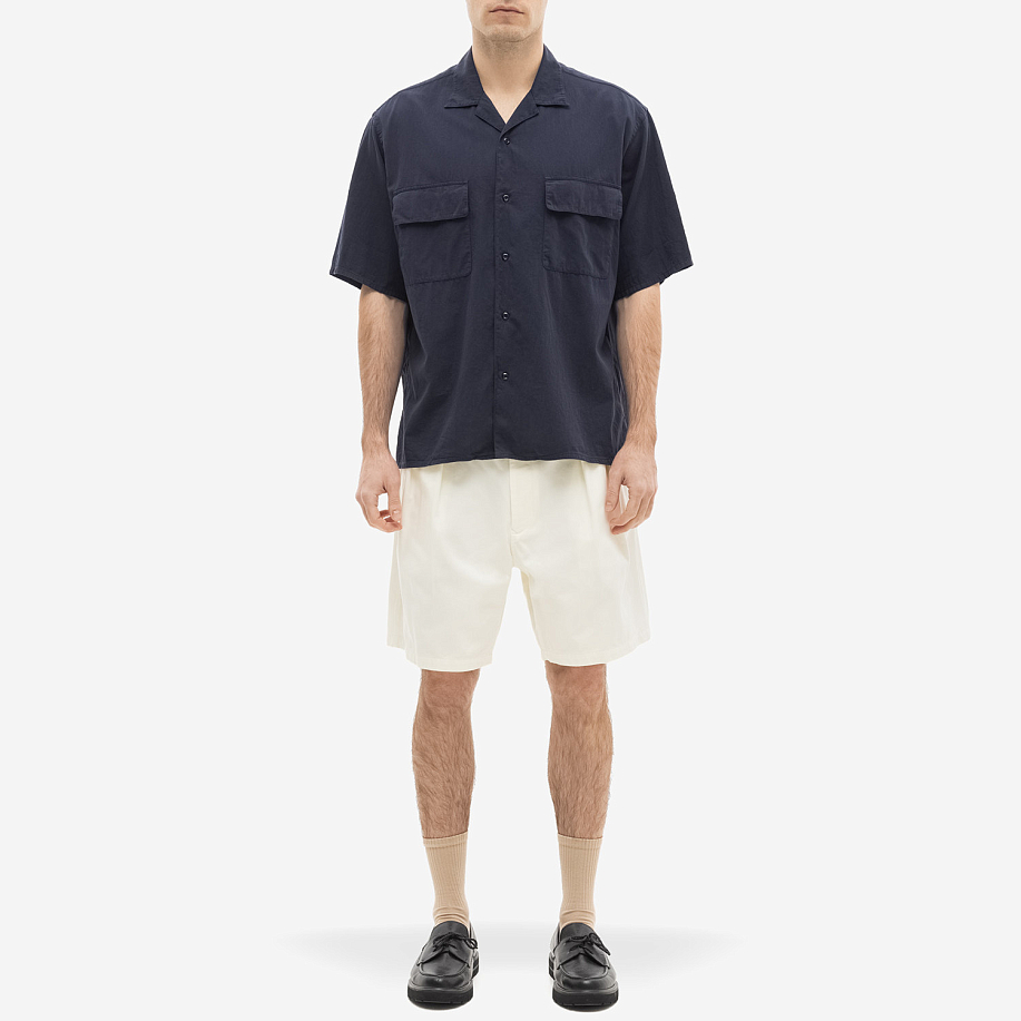 Шорты YLEVE COTTON CHINO NIDOM SHORTS стильные в Peak StoreWhite - 4 фото Шорты YLEVE COTTON CHINO NIDOM SHORTS в интернет магазине Peakwww.peakstore.ru - 4 фото