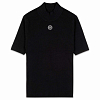 Футболка SPORTY & RICH SRHWC RIBBED T SHIRT BLACK/