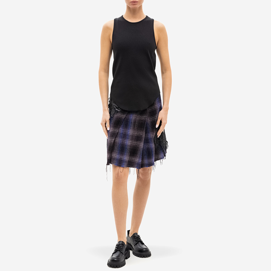 Юбка SONG FOR THE MUTE PLEATED MINI SKIRT - 5 фото Юбка SONG FOR THE MUTE PLEATED MINI SKIRT в интернет магазине Peakwww.peakstore.ru - 5 фото