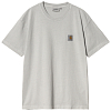 Футболка CARHARTT WIP S/S NELSON T-SHIRT SONIC SILVER (GARMENT DYED)