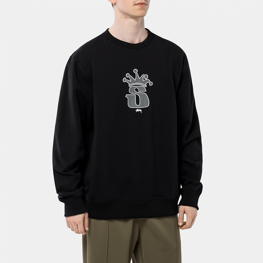 Толстовка STUSSY S CROWN CREW в интернет-магазине Peak Conceptwww.peakstore.ru - 2 фото