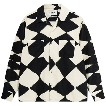 Рубашка Noma t.d. Flannel Open Collar Shirt SS25 
