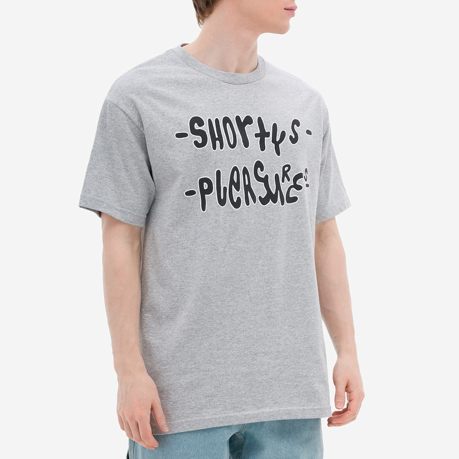 Футболка PLEASURES F ME T-SHIRT HEATHER GREY - 2 фото Футболка PLEASURES F ME T-SHIRT в интернет магазине Peakwww.peakstore.ru - 2 фото