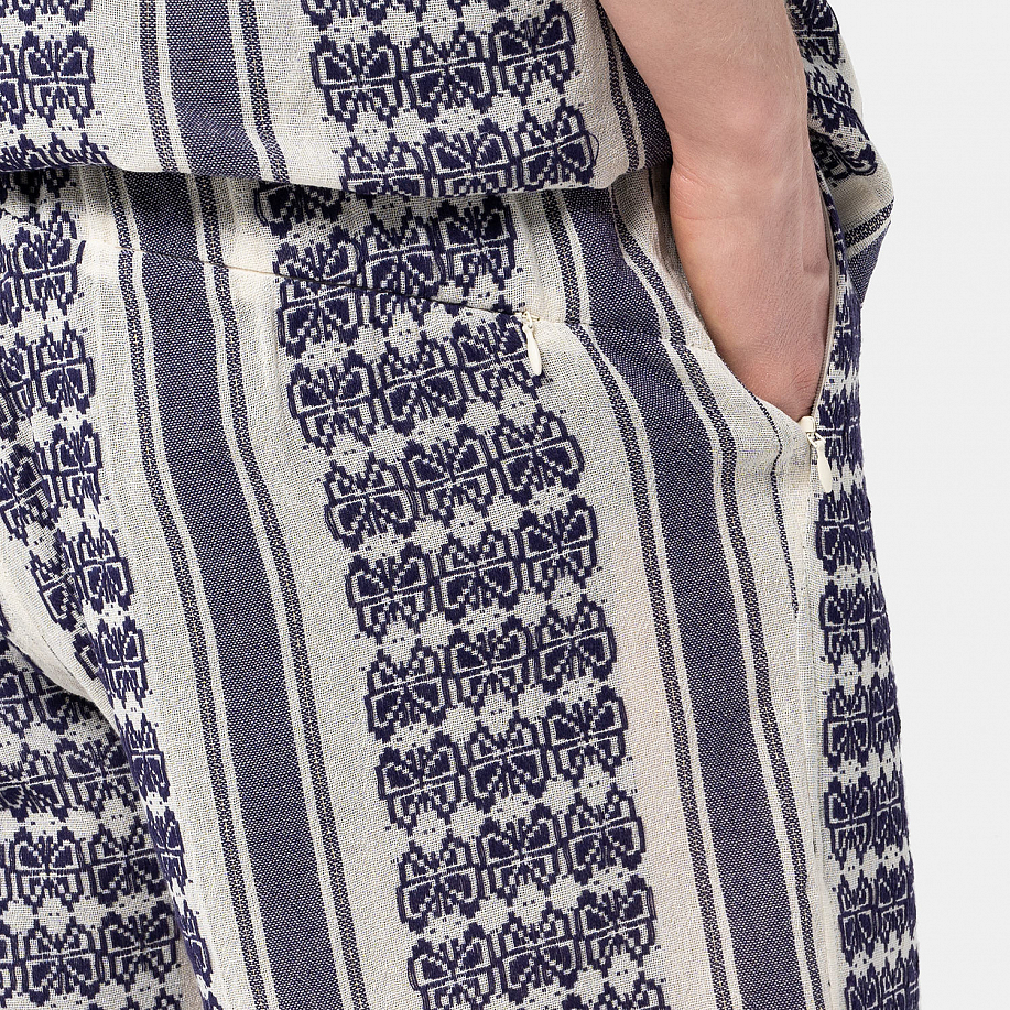 Шорты NEEDLES BASKETBALL SHORT - PAPILLON STRIPE в интернет магазине Peakwww.peakstore.ru - 19 фото