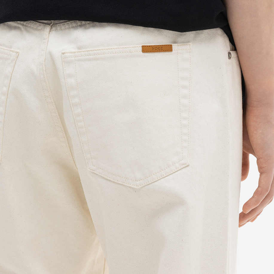 Джинсы YOKE 5P WIDE LEG STRAIGHT DENIM PANTS в интернет магазине Peakwww.peakstore.ru - 7 фото