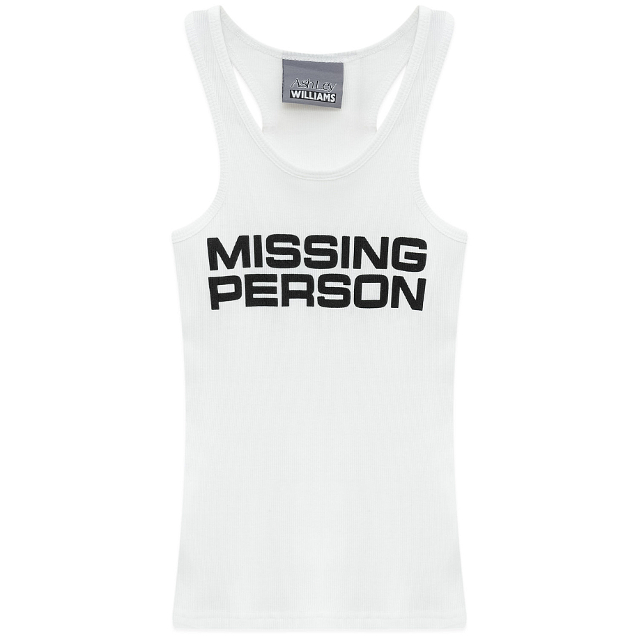 Майка ASHLEY WILLIAMS MISSING PERSON VEST - 2 фото Майка ASHLEY WILLIAMS MISSING PERSON VEST в интернет магазине Peakwww.peakstore.ru - 2 фото