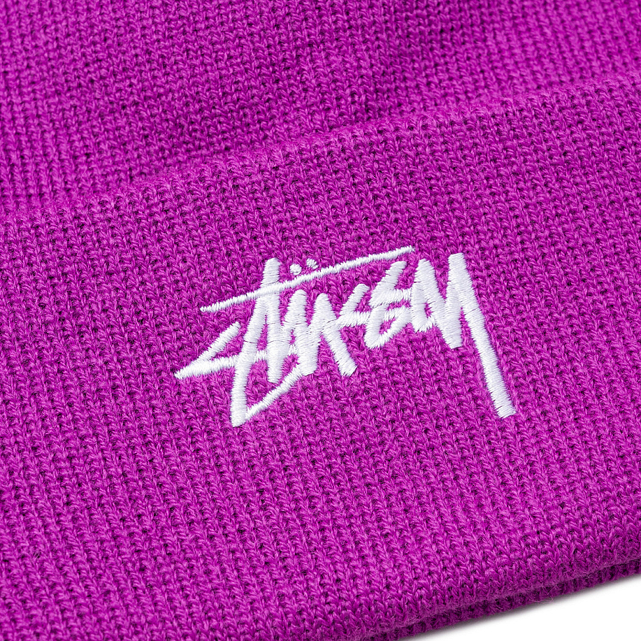 Шапка STUSSY STOCK CUFF BEANIE в интернет магазине Peakwww.peakstore.ru - 2 фото
