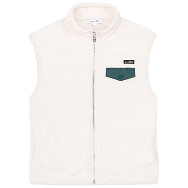 Жилет Sporty & Rich Zipped Polar Vest SS24 