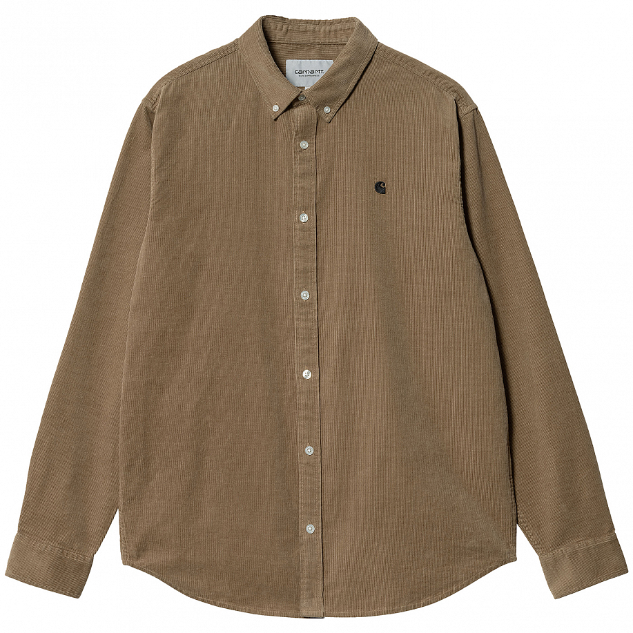 Рубашка CARHARTT WIP L/S MADISON FINE CORD SHIRT - 3 фото Рубашка CARHARTT WIP L/S MADISON FINE CORD SHIRT в интернет магазине Peakwww.peakstore.ru - 3 фото