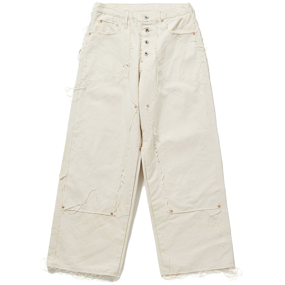 Брюки SUGARHILL RAW-EDGE CANVAS DOUBLE KNEE PANTS - 2 фото Брюки SUGARHILL RAW-EDGE CANVAS DOUBLE KNEE PANTS в интернет магазине Peakwww.peakstore.ru - 2 фото
