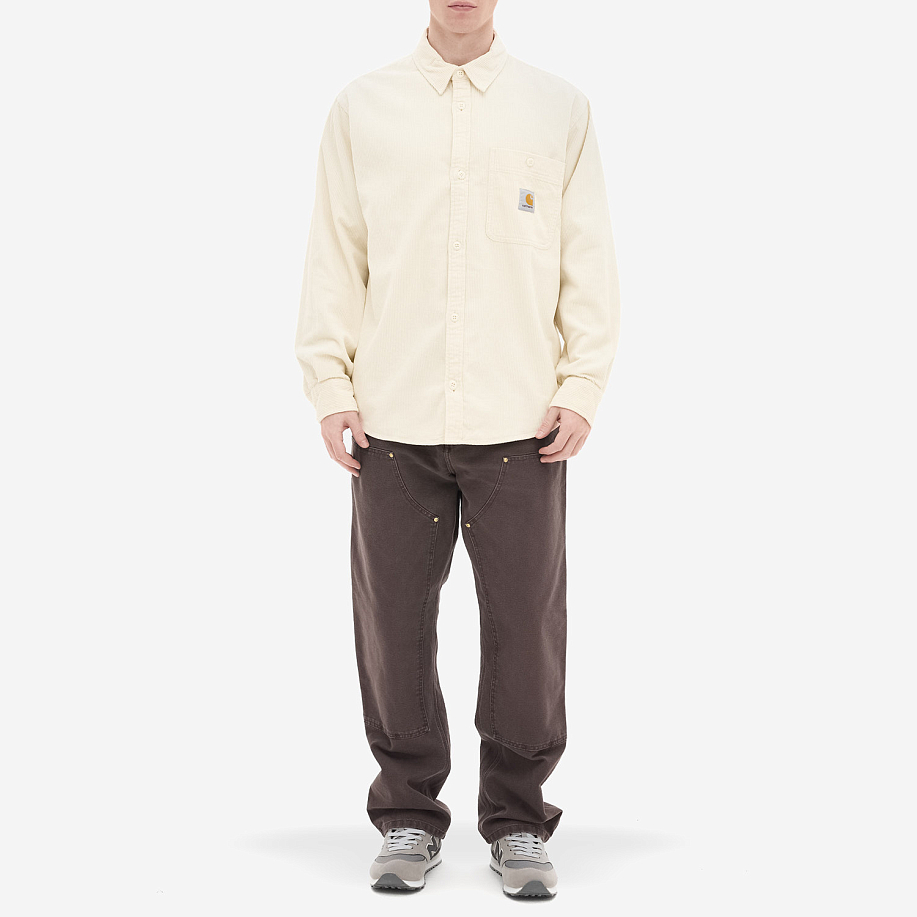 Рубашка CARHARTT WIP L/S FLINT SHIRT в интернет магазине Peakwww.peakstore.ru - 17 фото