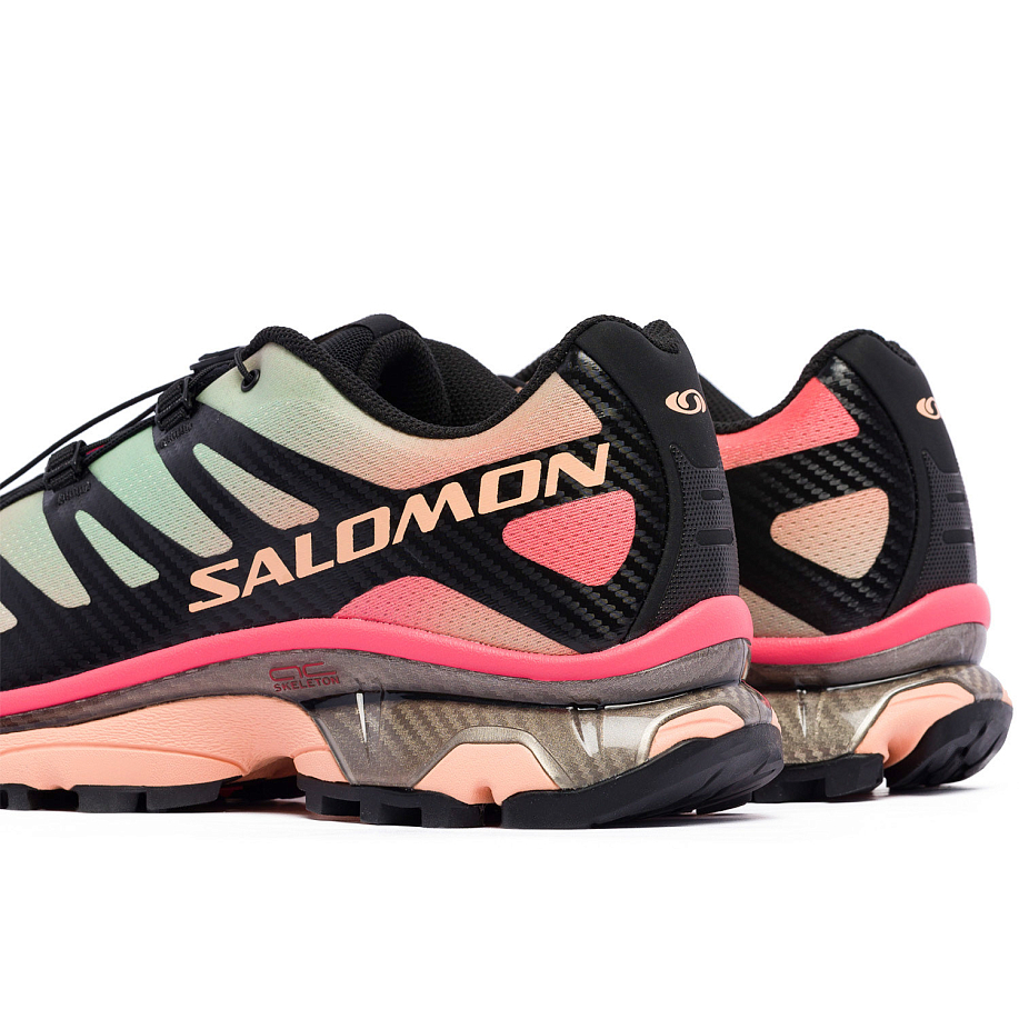 Кроссовки SALOMON XT-4 OG AURORA BOREALIS BLACK/PRAISE SUNSET/SUGAR CORAL - 6 фото Кроссовки SALOMON XT-4 OG AURORA BOREALIS в интернет магазине Peakwww.peakstore.ru - 6 фото