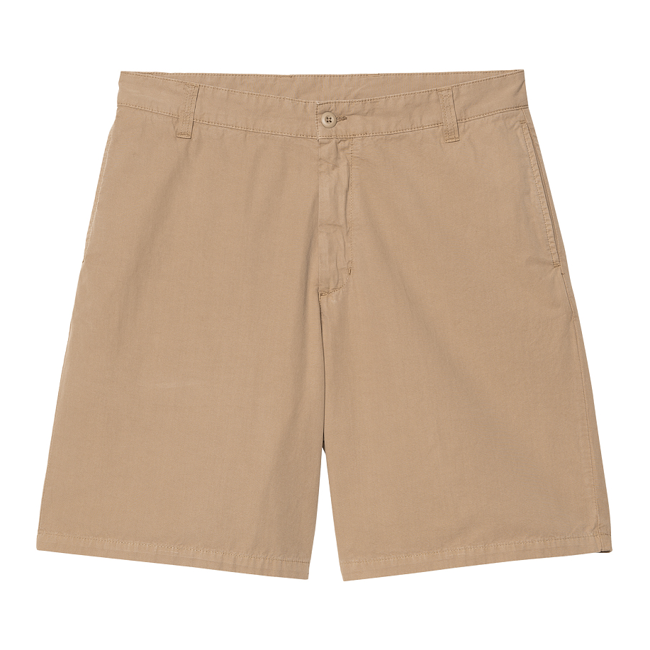 Шорты CARHARTT WIP CALDER SHORT стильные в Peak StoreLEATHER (GARMENT DYED) - 1 фото Шорты CARHARTT WIP CALDER SHORT в интернет магазине Peakwww.peakstore.ru - 1 фото