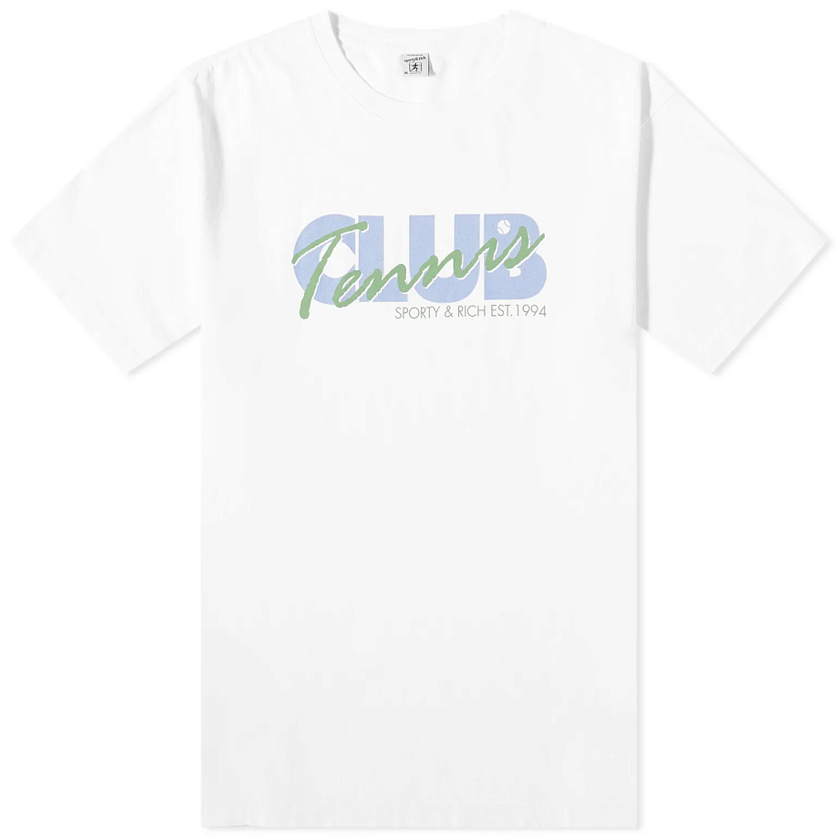 Футболка SPORTY & RICH AGASSI T SHIRT - 5 фото Футболка SPORTY & RICH AGASSI T SHIRT в интернет магазине Peakwww.peakstore.ru - 5 фото