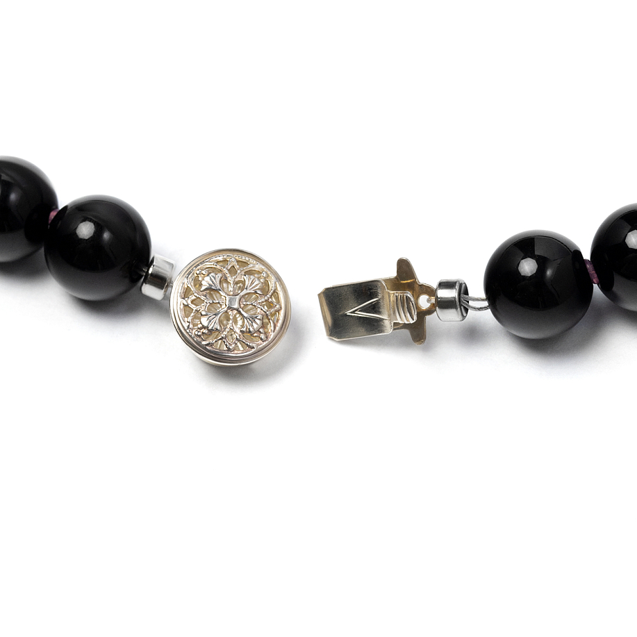 Ювелирное изделие NEEDLES NECKLACE BLACK ONYX в интернет магазине Peakwww.peakstore.ru - 3 фото