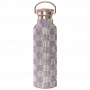 Бутылка для воды COLLINA STRADA RHINESTONE WATER BOTTLE LILAC CHECK