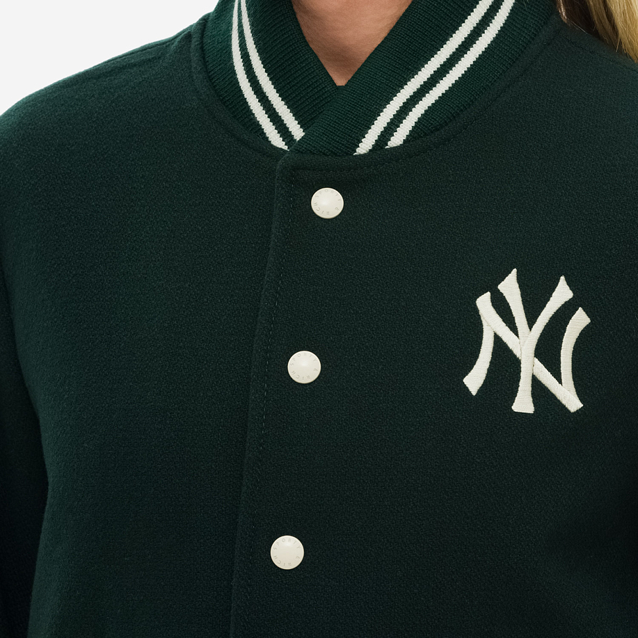 Бомбер SPORTY & RICH YANKEES SERIF VARSITY JACKET в интернет магазине Peakwww.peakstore.ru - 17 фото