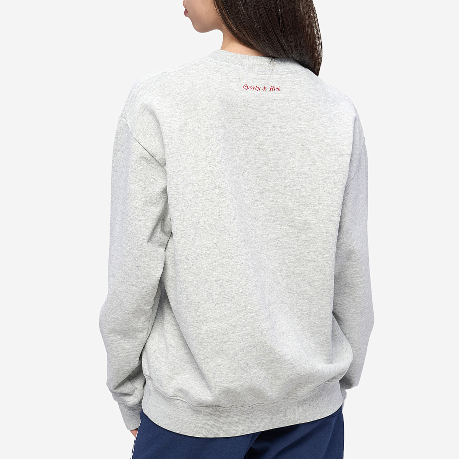 Толстовка SPORTY & RICH WELLNESS IVY BOUCLE CREWNECK в интернет магазине Peakwww.peakstore.ru - 3 фото