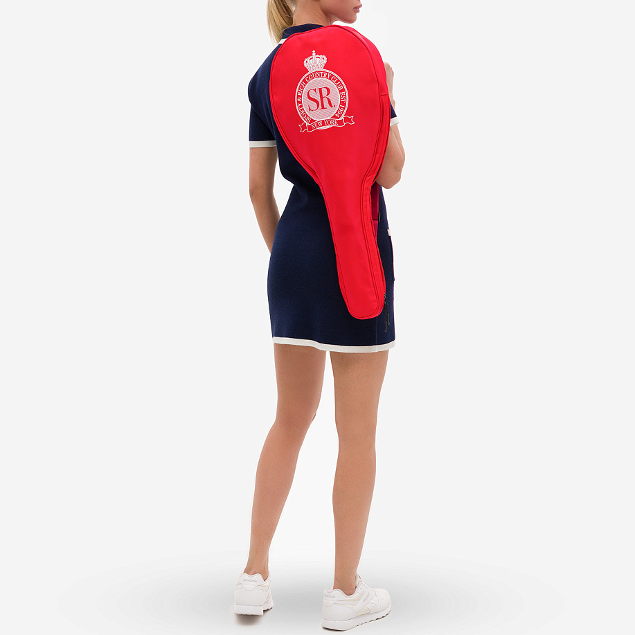 Чехол для ракетки SPORTY & RICH ROYAL CLUB TENNIS RACQUET BAG - 2 фото Чехол для ракетки SPORTY & RICH ROYAL CLUB TENNIS RACQUET BAG в интернет магазине Peakwww.peakstore.ru - 2 фото