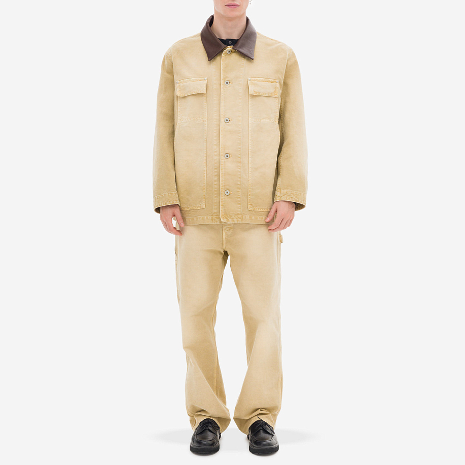 Брюки AURALEE ORGANIC COTTON DUCK PANTS в интернет магазине Peakwww.peakstore.ru - 10 фото