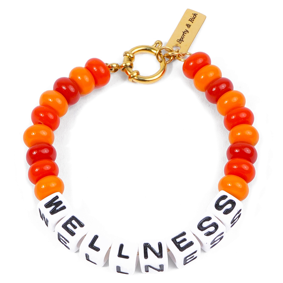 Браслет SPORTY & RICH WELLNESS BEADS BRACELET в интернет магазине Peakwww.peakstore.ru - 1 фото