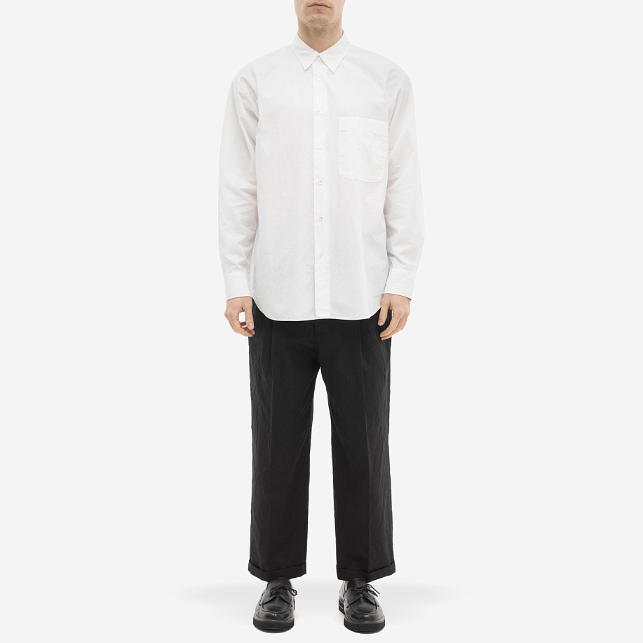 Рубашка YLEVE SUPERIOR ORGANIC COTTON BIO SH White - 4 фото Рубашка YLEVE SUPERIOR ORGANIC COTTON BIO SH в интернет магазине Peakwww.peakstore.ru - 4 фото
