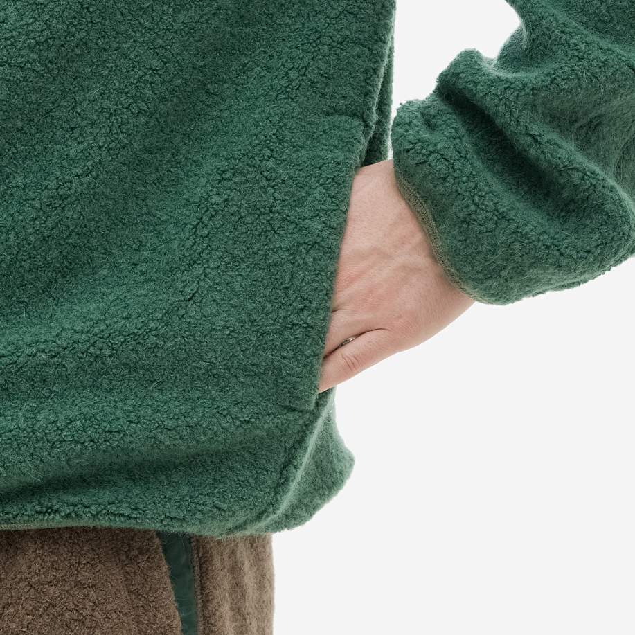 Ветровка THISISNEVERTHAT GORETEX WINDSTOPPER WOOL FLEECE CREWNECK - 13 фото Ветровка THISISNEVERTHAT GORETEX WINDSTOPPER WOOL FLEECE CREWNECK в интернет магазине Peakwww.peakstore.ru - 13 фото