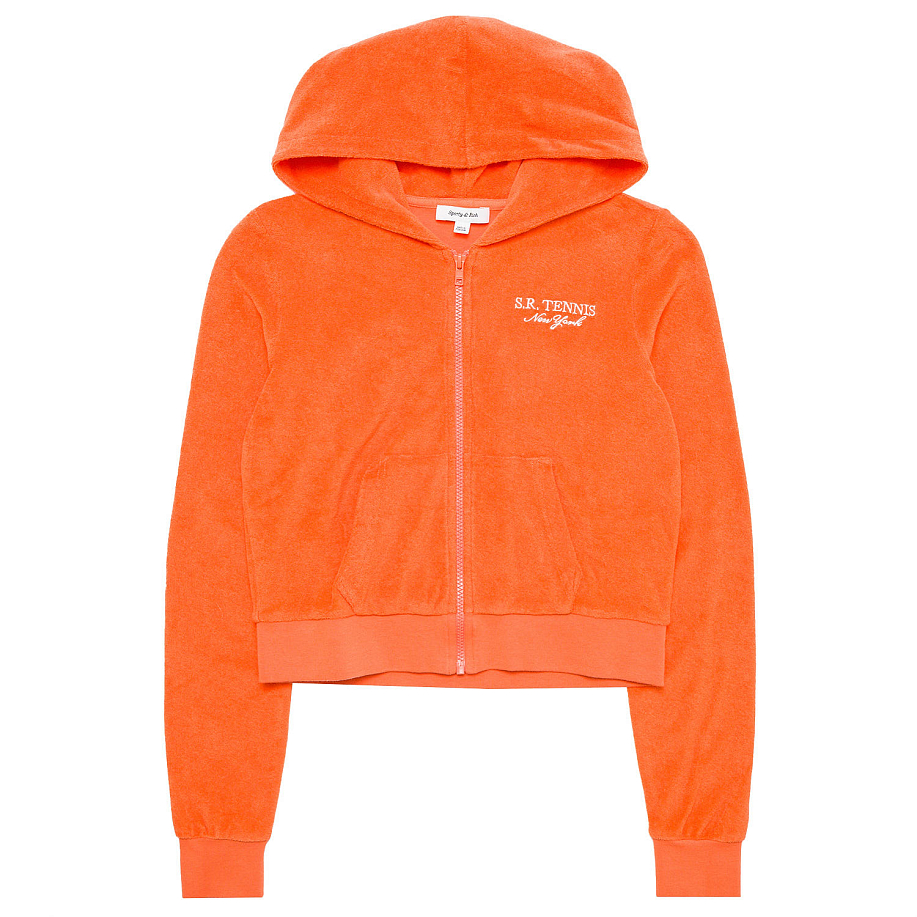 Sporty Rich SR Sport Terry ZIP Hoodie SS23 Peak Store Moscow